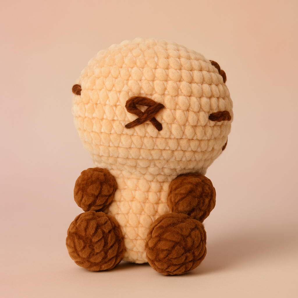 Handmade Crochet Capybara Plush