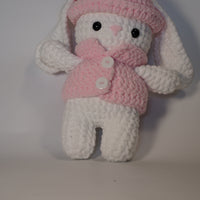 Handmade Crochet Bunny Plush