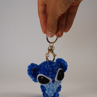 Handmade Stitch-Inspired Crochet Keychain