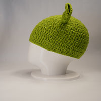 Handmade Shrek-Inspired Crochet Beanie
